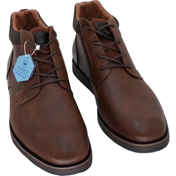 Nunn Bush Circuit DC Plain Toe Chukka Boots Cognac Men's 12M - Picture 1 of 6